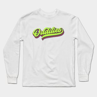 Oddities | I Have Some Quirky Habits | Another Way of Saying Creativities | Lime Green Long Sleeve T-Shirt